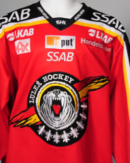 Luleå Hockey matchtröja 2014/15 Röd – #24 Cam Abbott